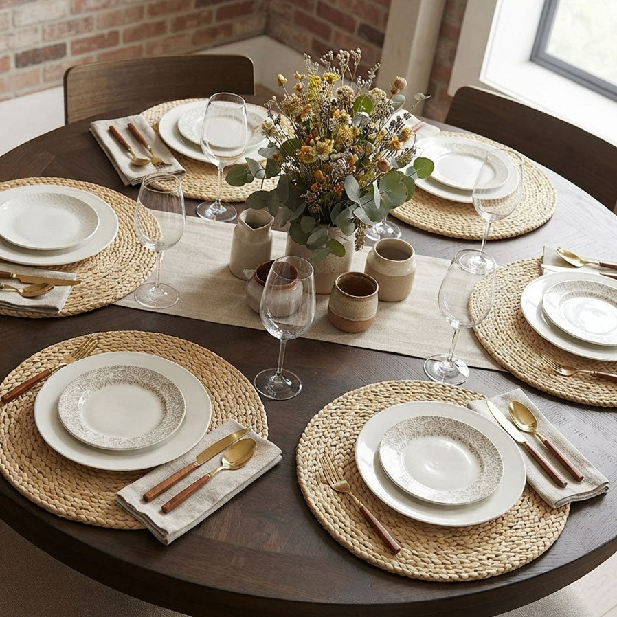 Haven Round Woven Placemats – view 2