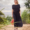 Boho Maxi Dress - Black