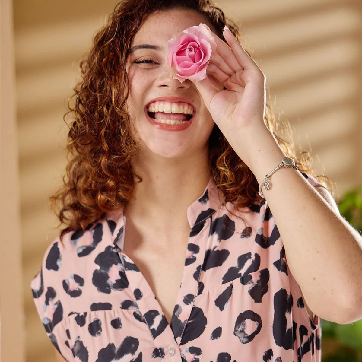 Coco Dress - Pink Leopard – view 3