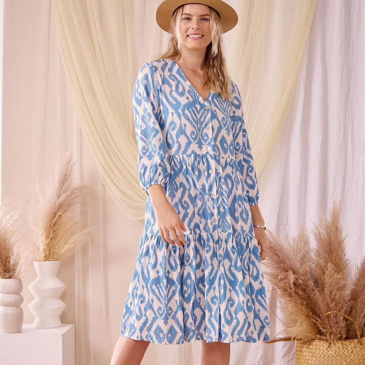 Isla Dress - Lunar Rainforest