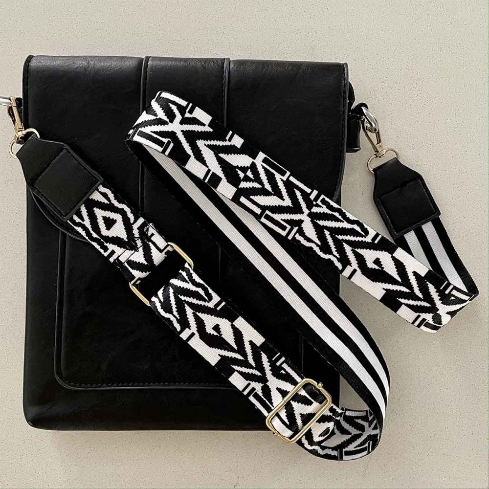 FUNK-tional Bag Straps – B&W Geometric