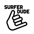 Carfitti Sticker – Surfer Dude