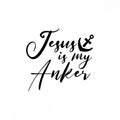 Carfitti Sticker – Jesus is My Anker (Afrikaans)