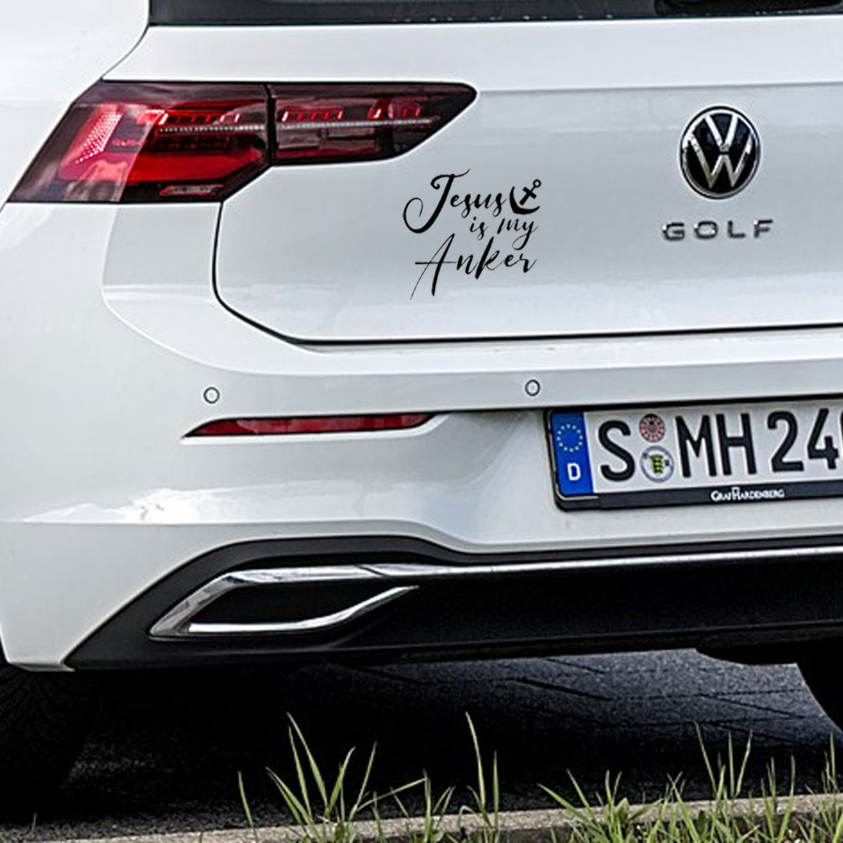 Carfitti Sticker – Jesus is My Anker (Afrikaans) – view 3