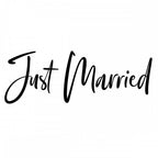 Carfitti Sticker – Just Married – view 2