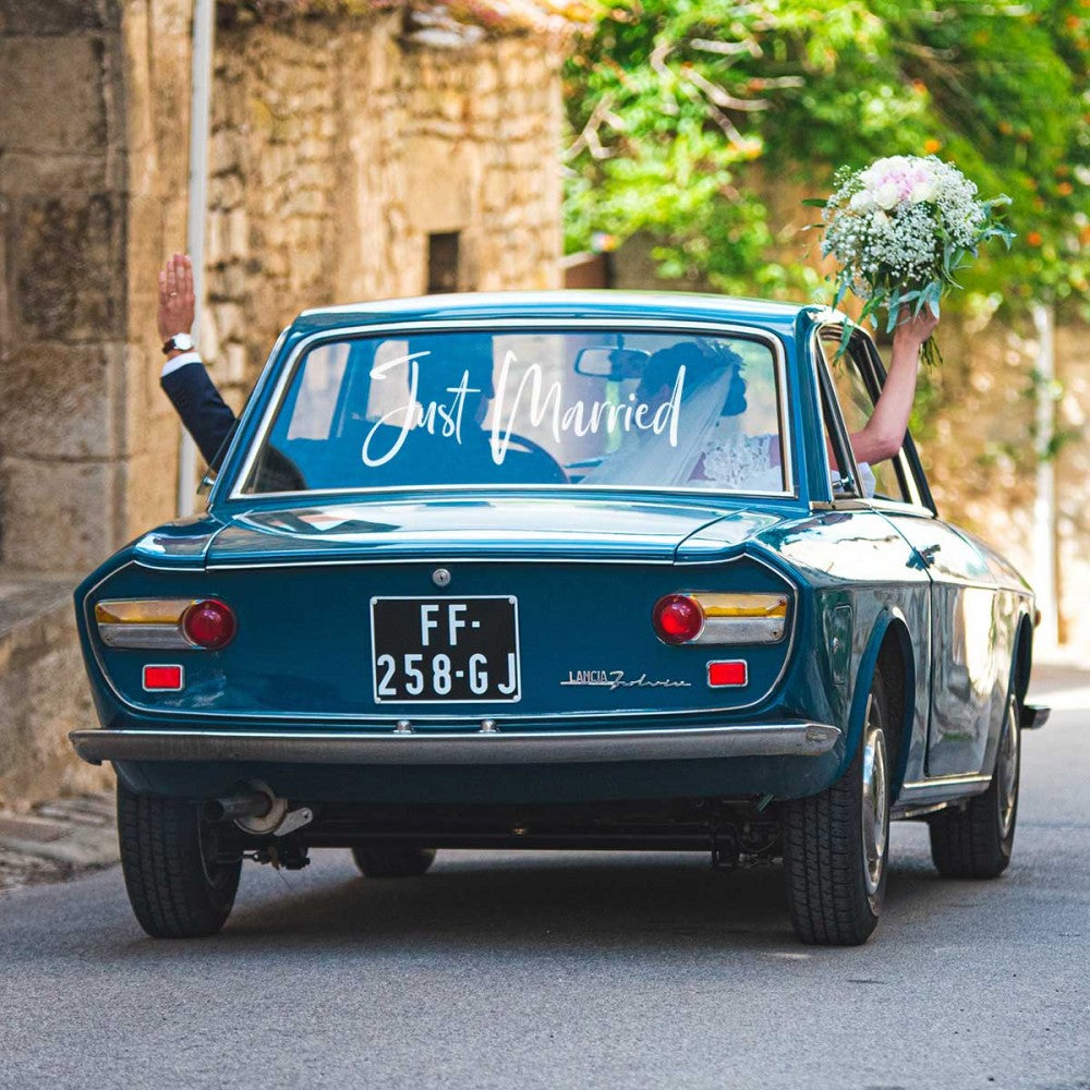 Carfitti Sticker – Just Married