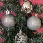 Christmas Baubles – Silver Variety