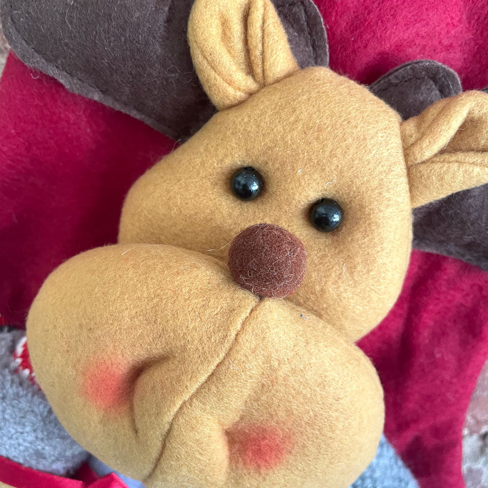 Christmas Stocking – Reindeer – view 4
