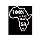 Carfitti Sticker – 100% Crazy About SA – view 2