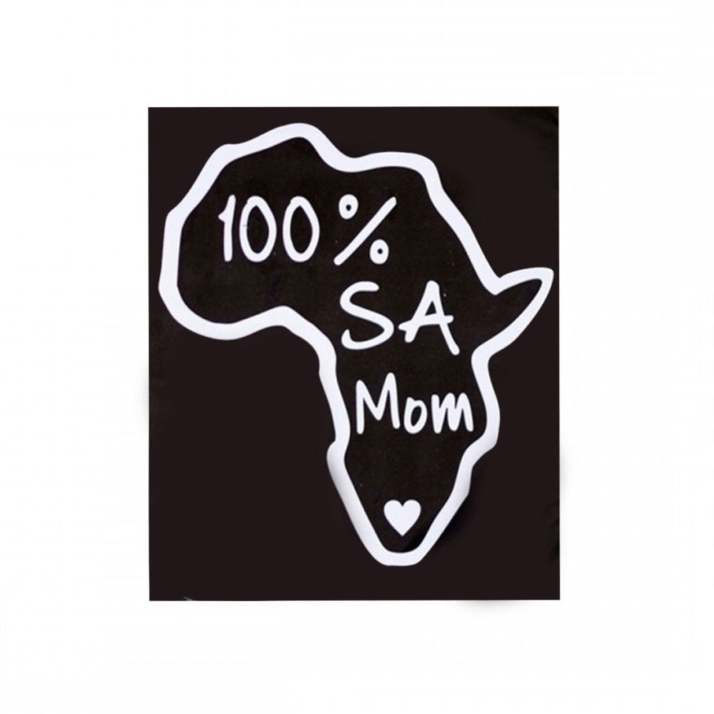 Carfitti Sticker – 100% SA Mom – view 2