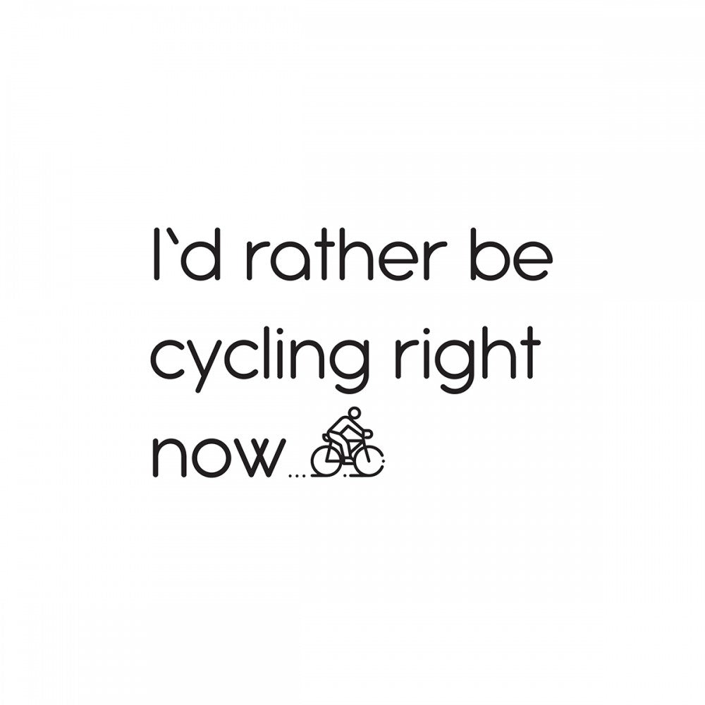 Carfitti Sticker – I'd Rather Be Cycling