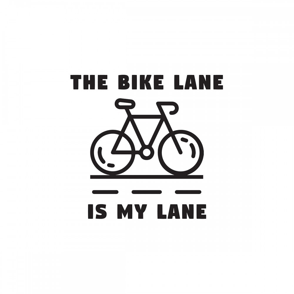 Carfitti Sticker – Bike Lane is My Lane
