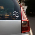 Carfitti Sticker – 100% Crazy About SA