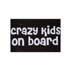 Carfitti Sticker – Crazy Kids on Board – view 2