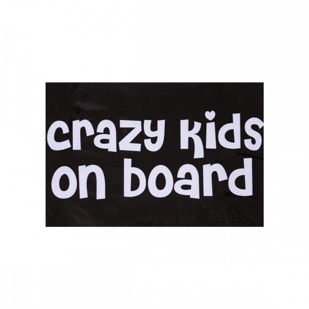 Carfitti Sticker – Crazy Kids on Board – view 2