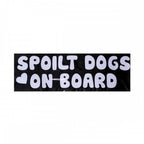Carfitti Sticker – Spoilt Dogs on Board – view 2