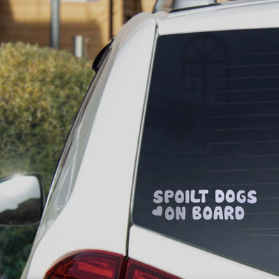 Carfitti Sticker – Spoilt Dogs on Board