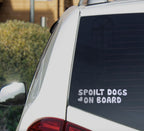Carfitti Sticker – Spoilt Dogs on Board