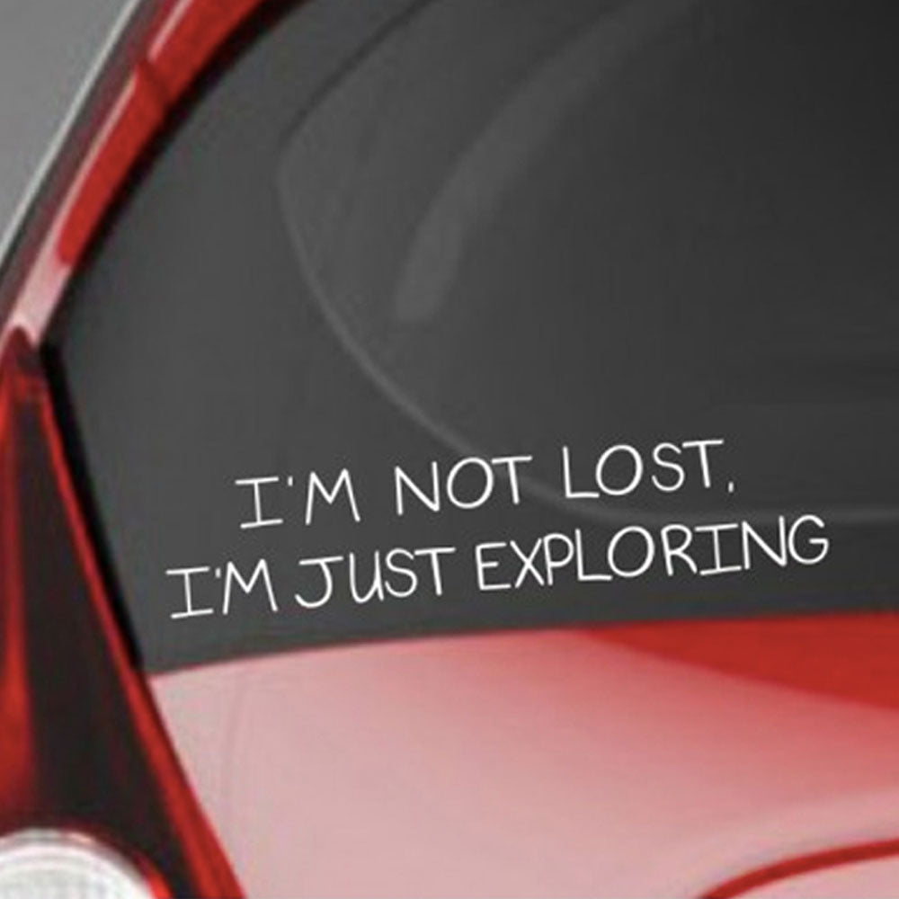 Carfitti Sticker – Just Exploring
