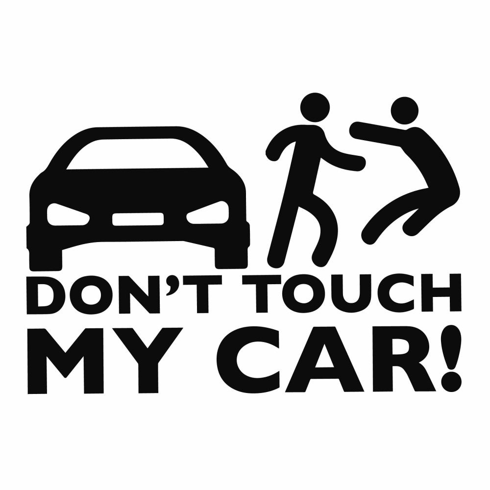 Carfitti Sticker – Don't Touch My Car