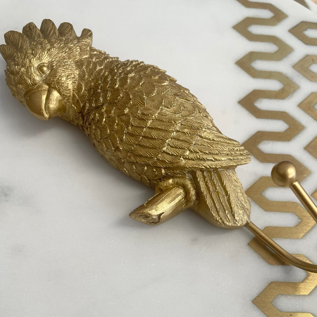 Wall Hooks| Golden Parrot – view 3
