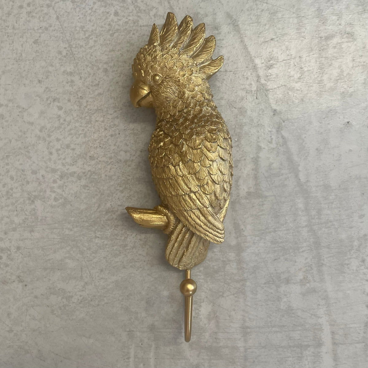 Wall Hooks| Golden Parrot