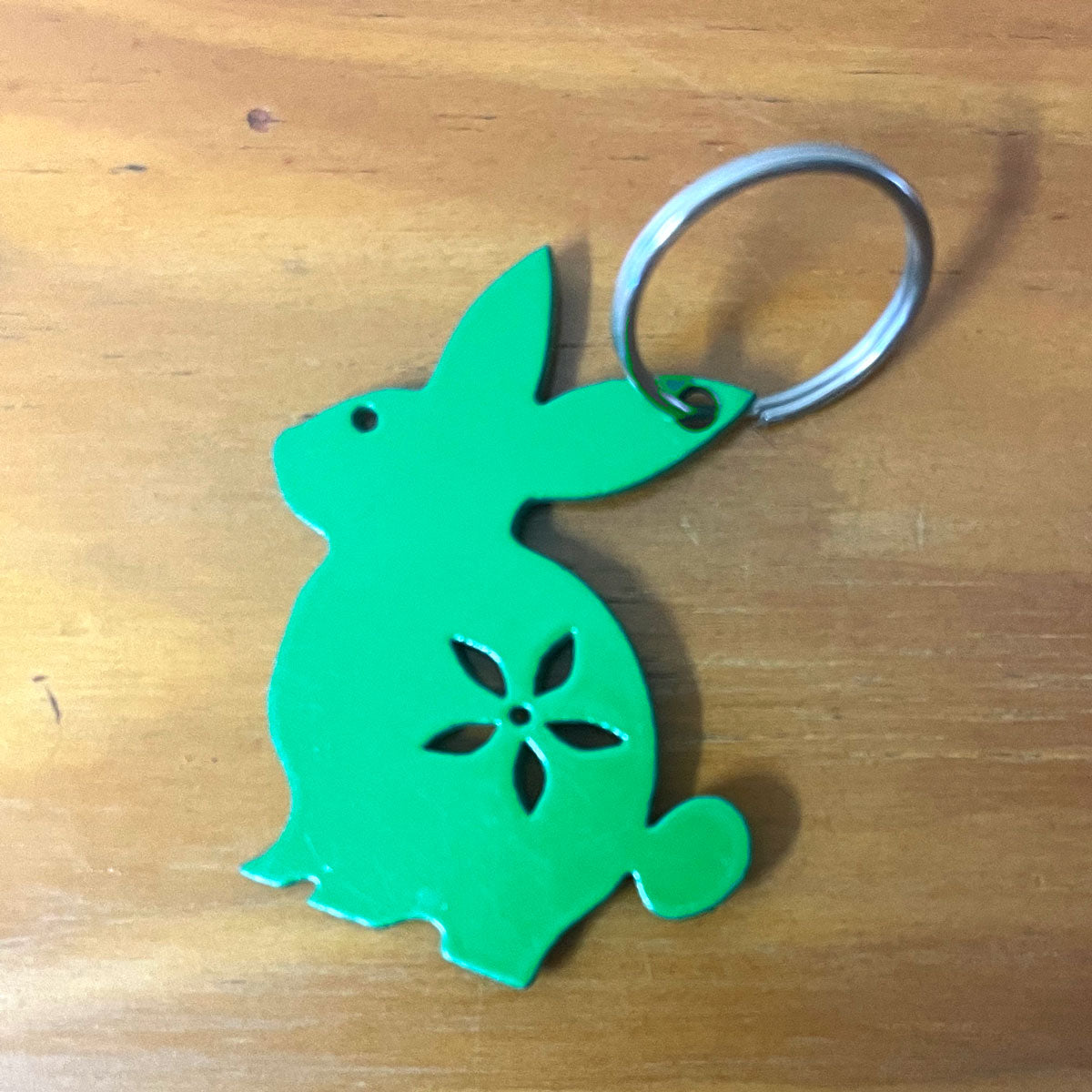 Metal Keyring – Bunny – view 3