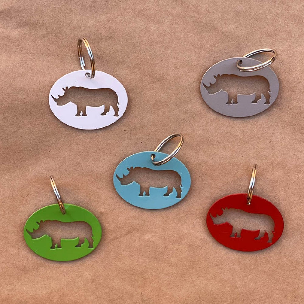 Metal Keyring – RHINO – view 2