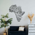 Wall Art – Africa with Words