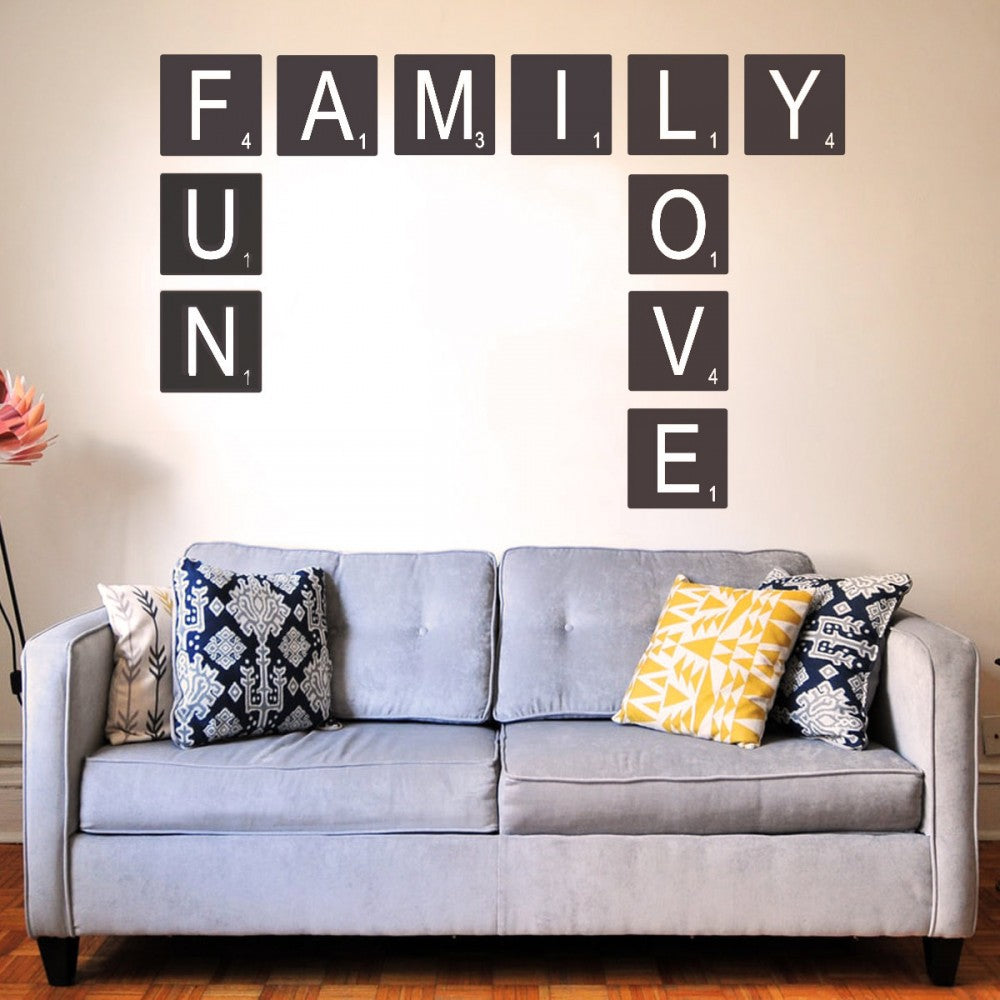 Wall Art – Scrabble – Family Fun Love