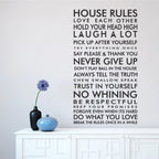 Wall Art – House Rules