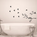 Wall Art – Birds Flying Off Branch