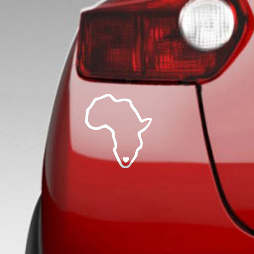 Carfitti Sticker – Love SA - Africa with Heart – view 2