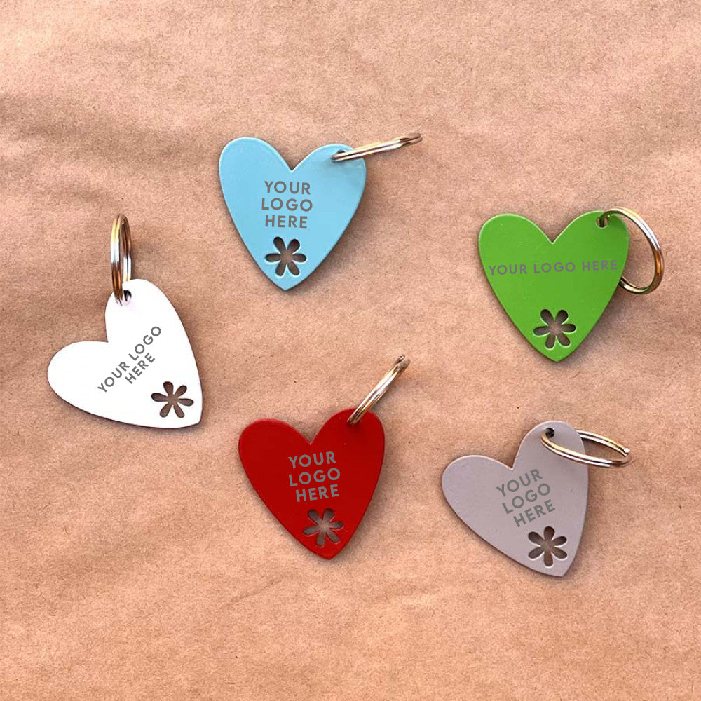 Keyring – Heart – Corporate Branding