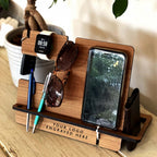 Branded Wooden Docking Station