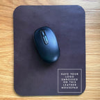 Branded Genuine Leather Mouse Mat – view 2