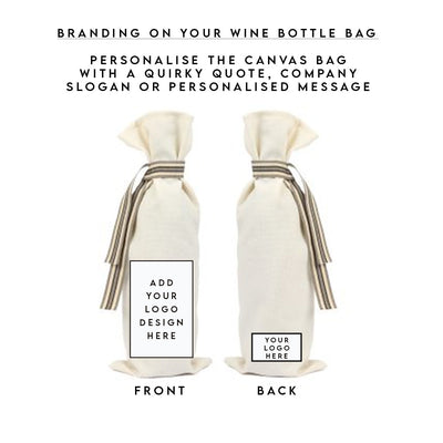 Personalised Wine Bag – Corporate Branding