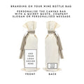 Personalised Wine Bag – Corporate Branding