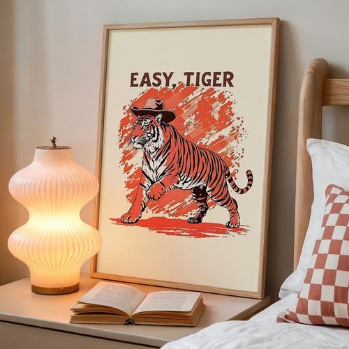 Art Print – Easy Tiger – view 2