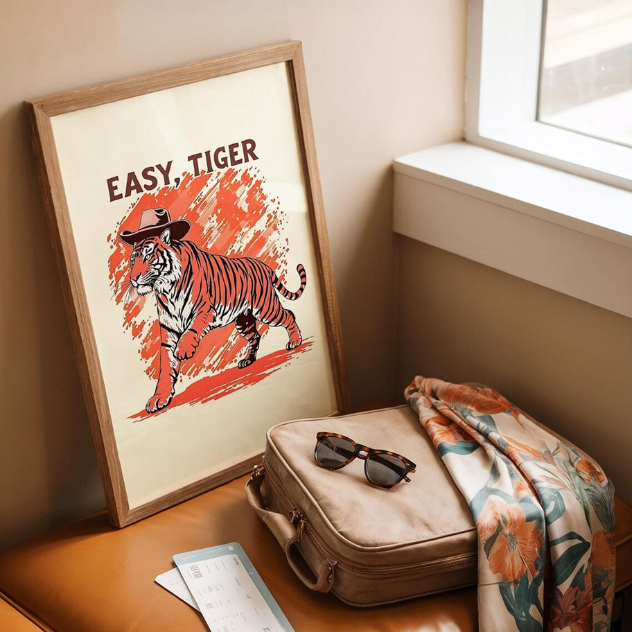 Art Print – Easy Tiger – view 3