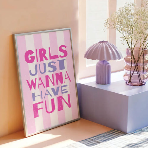 Art Print – Girls Wanna Have Fun