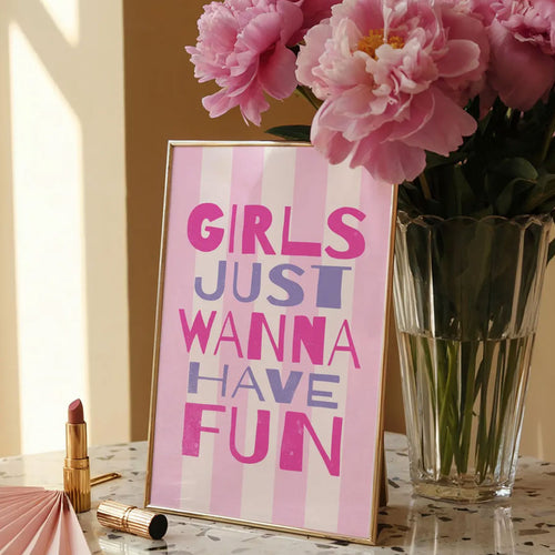 Art Print – Girls Wanna Have Fun – view 2