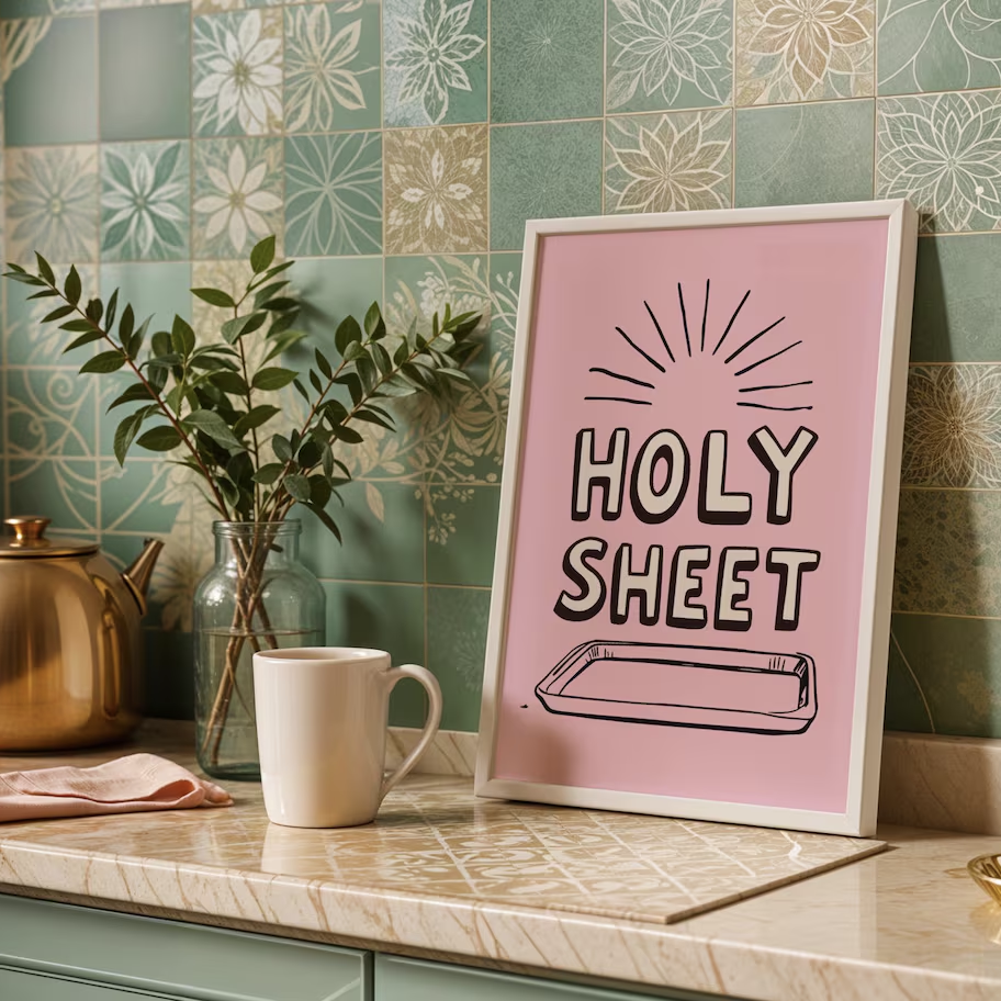 Art Print – HOLY Sheet – view 2