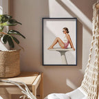 Art Print – Mid Century Poolside – view 2