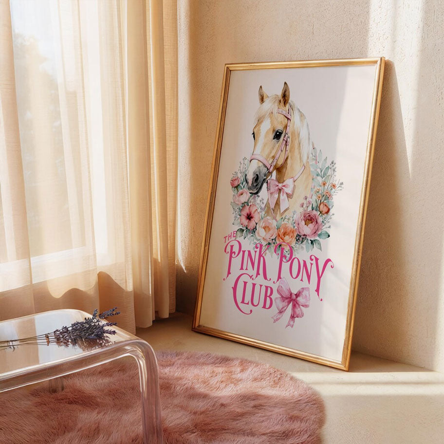 Art Print – Pink Pony Club