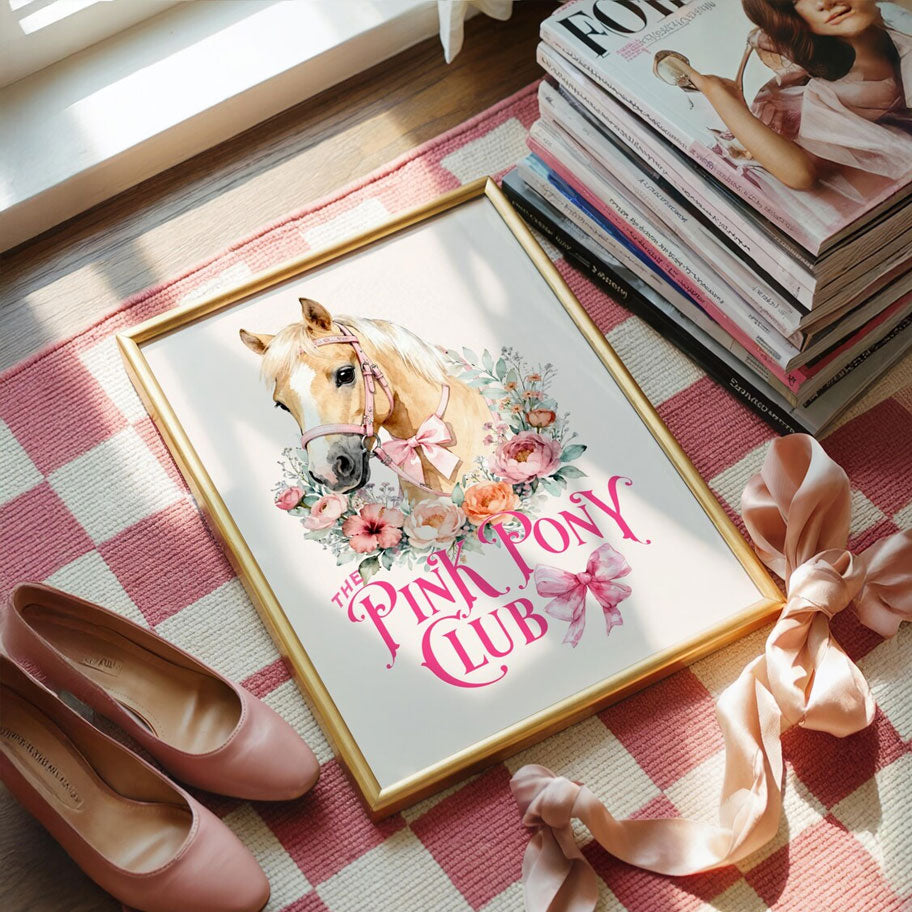 Art Print – Pink Pony Club – view 4
