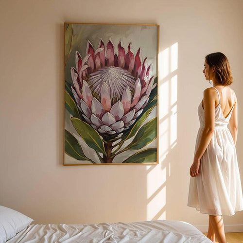 Art Print – Protea Flower Painting