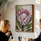 Art Print – Protea Flower Painting – view 4