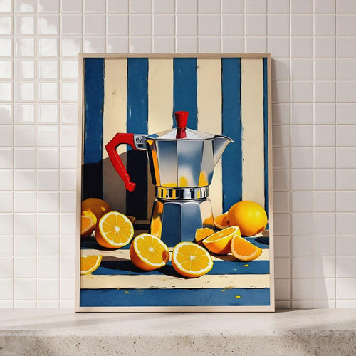 Art Print – Retro Coffee Pot