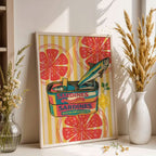 Art Print – Retro Sardines – view 2